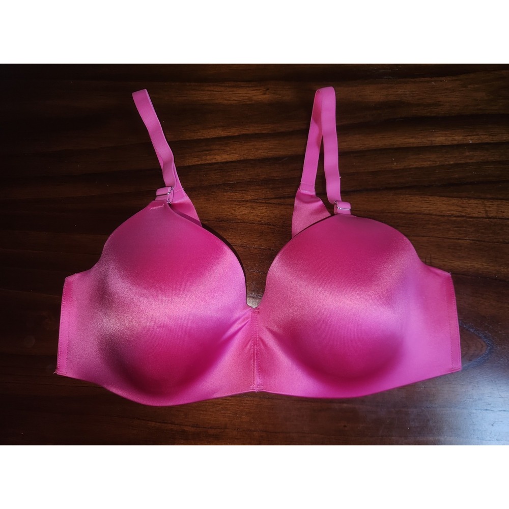 Secret Treasures Hot Pink Smooth Wirefree Bra – Size 38C
